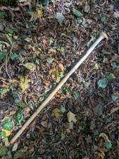 Silver Birch Shillelagh Walking stick Beautiful Unique Wooden Cane Ball Handle 