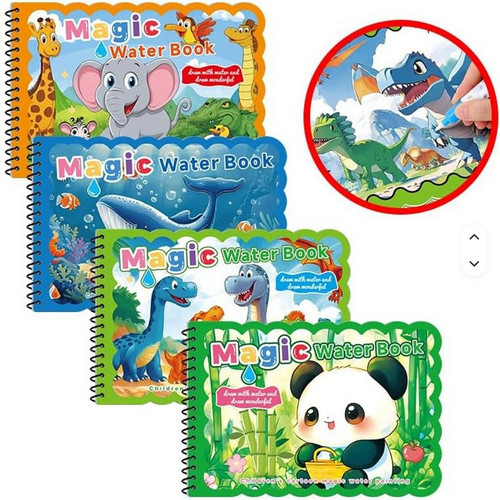 Childrens water painting - water,