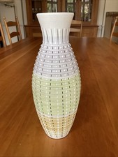 Denby Stoneware Burlington Rainbow Vintage Skittle Vase Excellent Condition