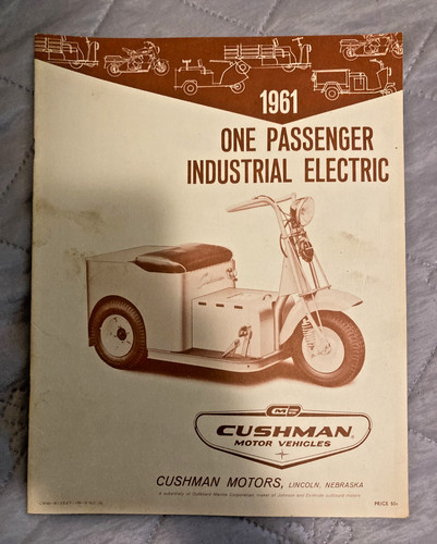 1961 cushman one passenger - 1961,