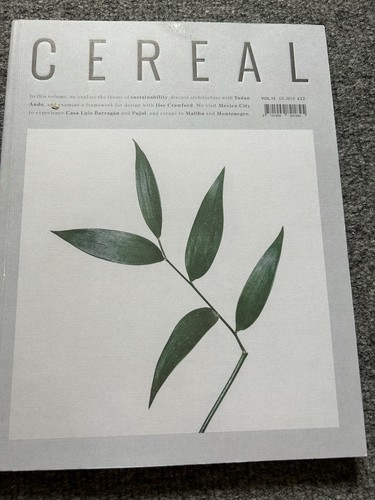 Cereal magazine volume - cereal,