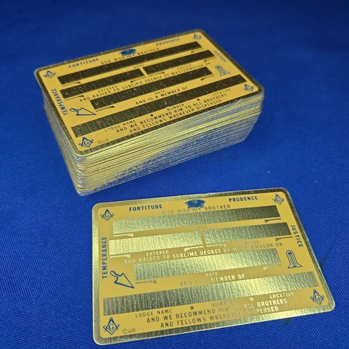Lot blank vintage masonic - lot,