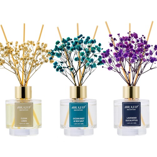 Reed diffuser set clean - reed, 3,clean