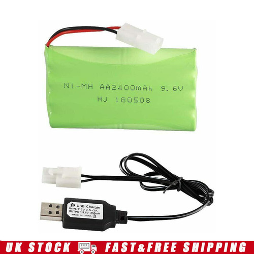 2400mah mh battery usb - 9.6v,