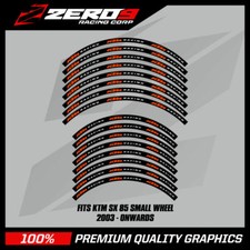 KTM Rim Decals SX 85 17" / 14"