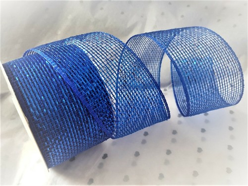 Eleganza royal blue deco - royal, mesh