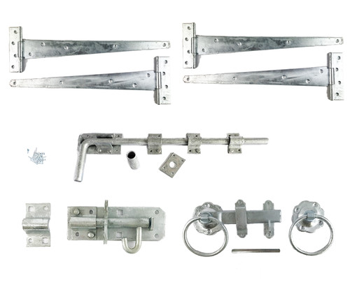 Tee hinge double - 18",
