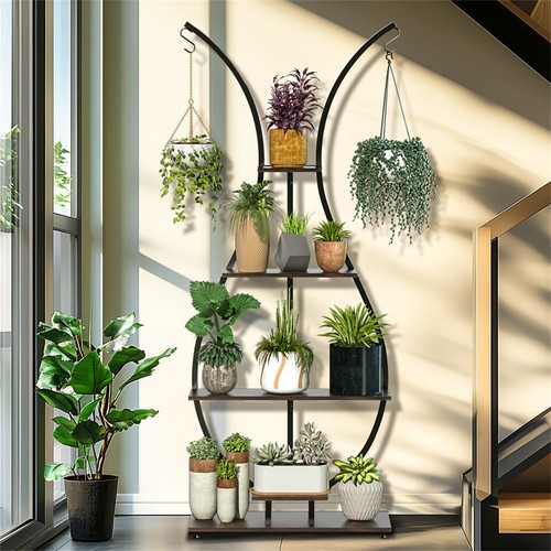 Wisfor tier plant stand - 5, vase