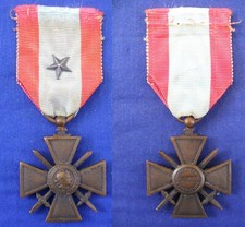 French  Croix de Guerre TOE Théâtres d’Opérations Extérieurs FREEPOST