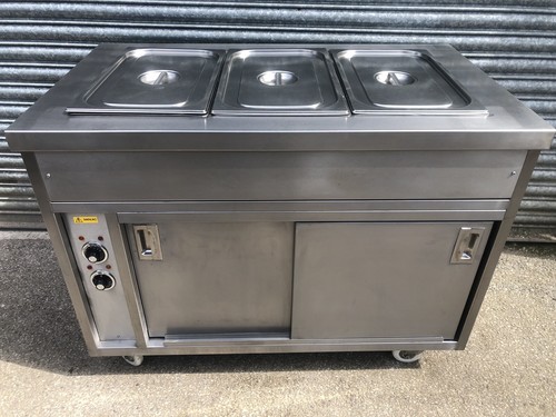 Bain marie hot cupboard 120cm - hot,