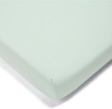 Mamas and Papas Cotbed Fitted Sheet - Aqua