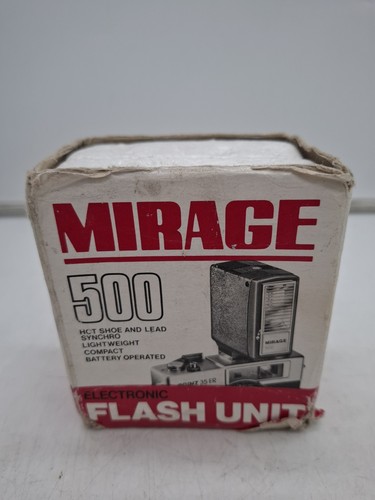 Mirage 500 electronic flash - mirage,