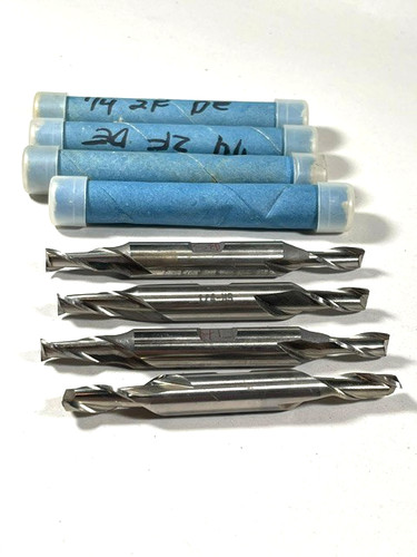 Flute end mill double - flute,