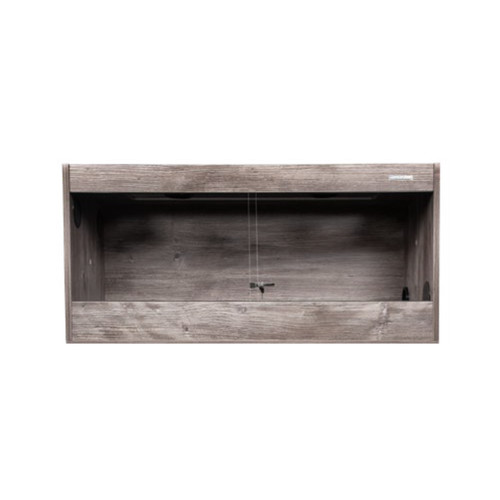 Wooden vivarium 120cm - wooden, modern