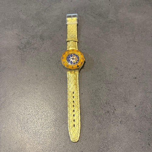 Used swatch scuba 200 golden - swatch,