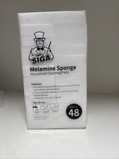 Magic Cleaning Sponges, 48 Pack - Ideal for Kitchen & Household Scrubbing
