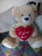 Large valentines day brown - valentines, i