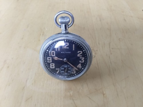 Waltham ww2 military pocket - waltham,