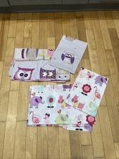 Owl Print and Funky Animal Toddler Bedding Sets