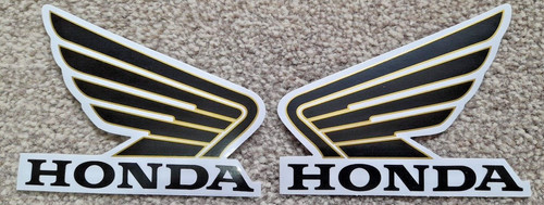 Honda black gold - wing, pair