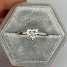 1Ct Heart Shaped Diamond