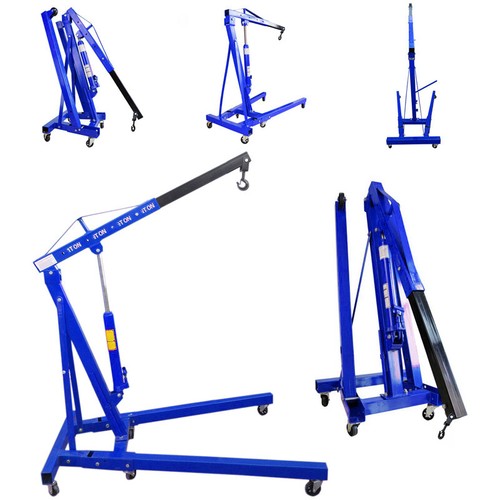 Blue hydraulic folding engine - blue,