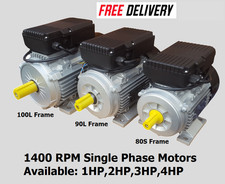 1400rpm single phase electric - single,