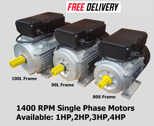 1400rpm single phase electric - 1400rpm,