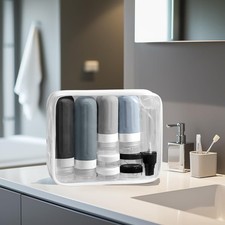 18pc Travel Bottles Set Leak