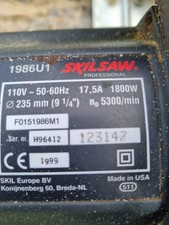 Skilsaw USA‑made 235 mm
