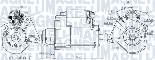Magneti marelli starter ford - marelli,