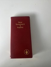 Gideons International New Testament Psalms Red Pocket Bible
