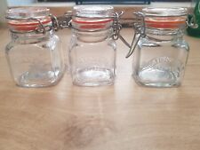 MINI MASON JARS X 3