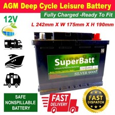 Agm deep cycle leisure - agm,