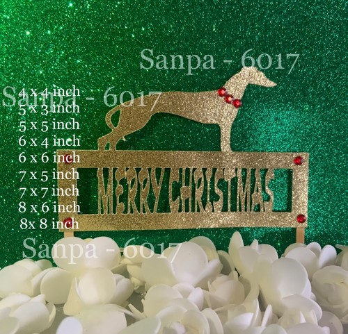 Personalised glitter christmas - glitter,