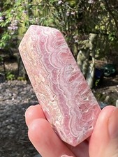 Rhodochrosite Crystal Wand