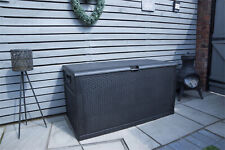 Rattan Garden Storage Box