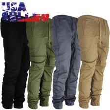 Twill Joggers Casual Pants Hip