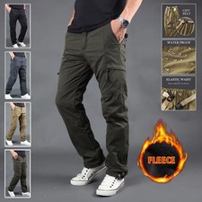 Mens Thick Fleece Pants