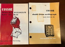 (lot of 2 Manuals) Cossor