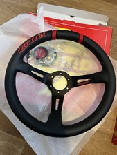 Momo Drifting Leather Steering