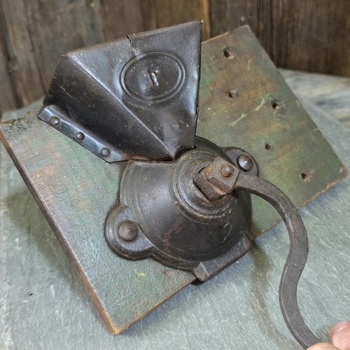 Antique cast iron - iron, wall