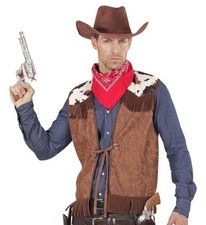Mens Cowboy Vest Western Fancy