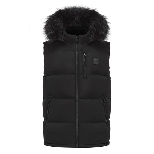 Soulcal mens cal zip gilet - mens,