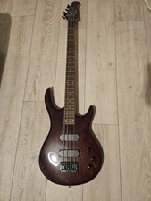 Epiphone Embassy Standard IV Bass Guitar Red/Walnut