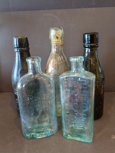 Victorian mixed glass - 5,