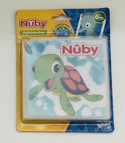 Nuby baby bath time - bath, book