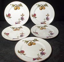 5 x Vintage Royal Worcester