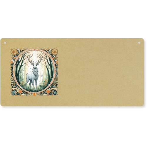 White stag spirit door - 'white, spirit'