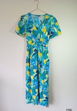 Roman Floral Print Midi Dress